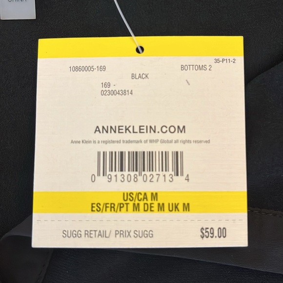 Black Anne Klein Shirt - Picture 4 of 4